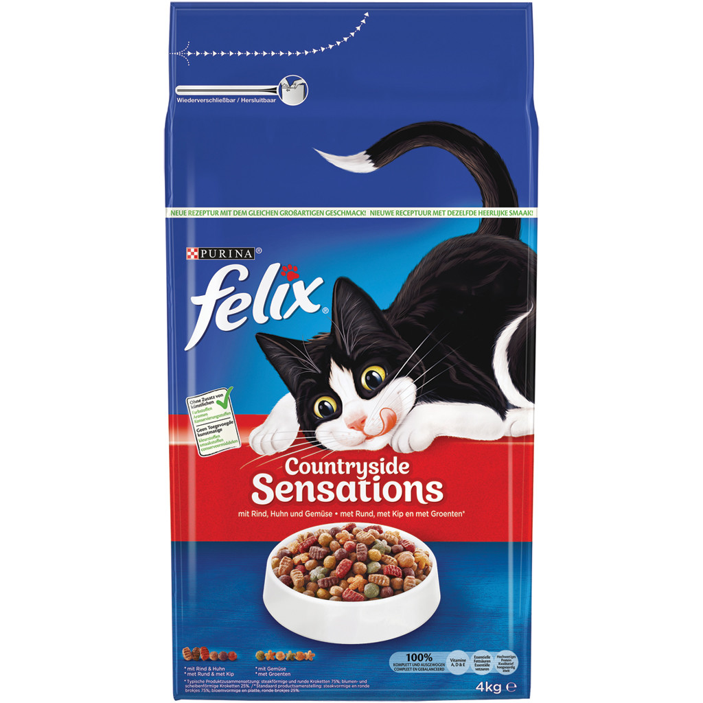 Felix Countryside Sensations kattenvoer