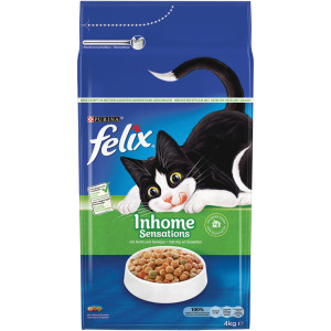 Felix Inhome Sensations kattenvoer 2 x 4 kg