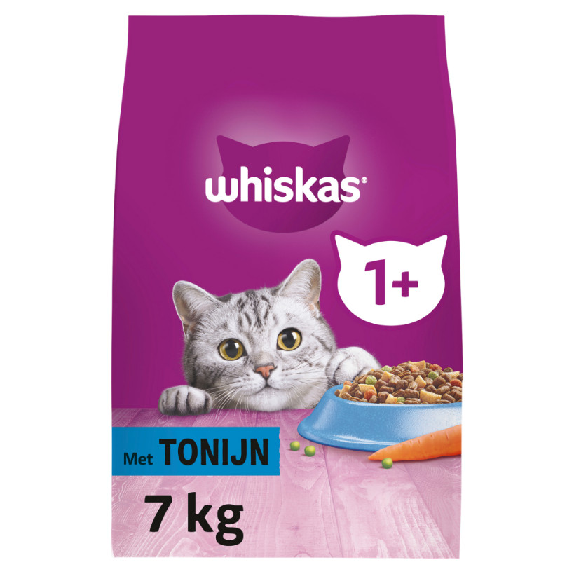 Whiskas Adult 1+ met tonijn kattenvoer