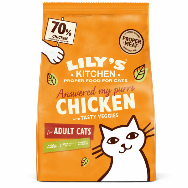 Lily's Kitchen Lily's Kitchen Adult kip met groenten kattenvoer 2 kg