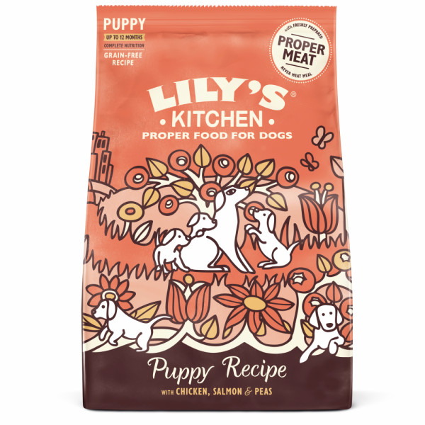 Lily's Kitchen Lily's Kitchen Puppy Recipe kip met zalm hondenvoer 2 x 7 kg