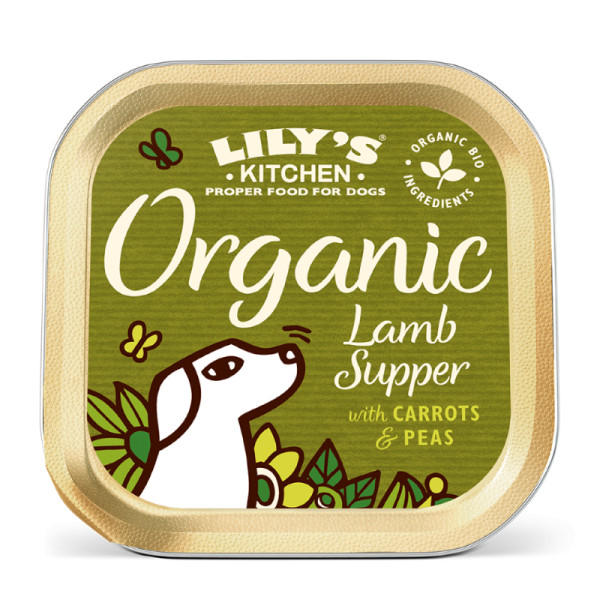 Lily's Kitchen Lily's Kitchen Organic Supper lam paté natvoer hond 11 x 150 g