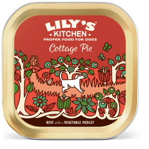 Lily's Kitchen Cottage Pie rund paté natvoer hond 2 trays (20 x 150 g)