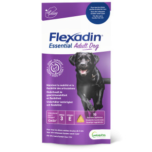 Flexadin Adult Dog Joint Support (70 kauwbrokjes) 2 x 70 tabletten