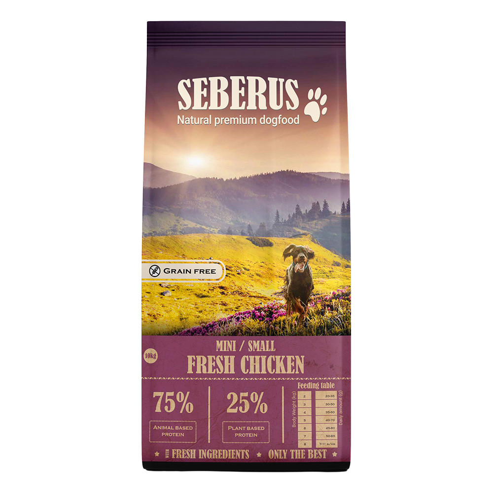 Seberus Mini/Small Fresh Chicken - natuurlijk graanvrij hondenvoer