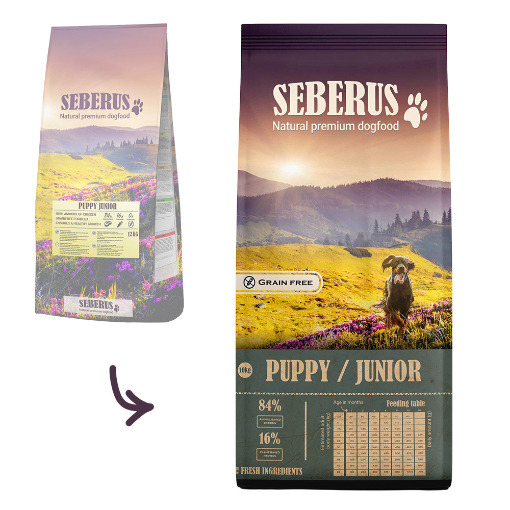 Seberus Puppy / Junior hondenvoer 