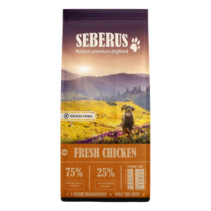 Seberus Fresh Chicken - natuurlijk graanvrij hondenvoer 3 kg afbeelding