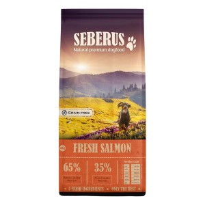 Seberus Fresh Salmon - natuurlijk graanvrij hondenvoer 2 x 3 kg afbeelding