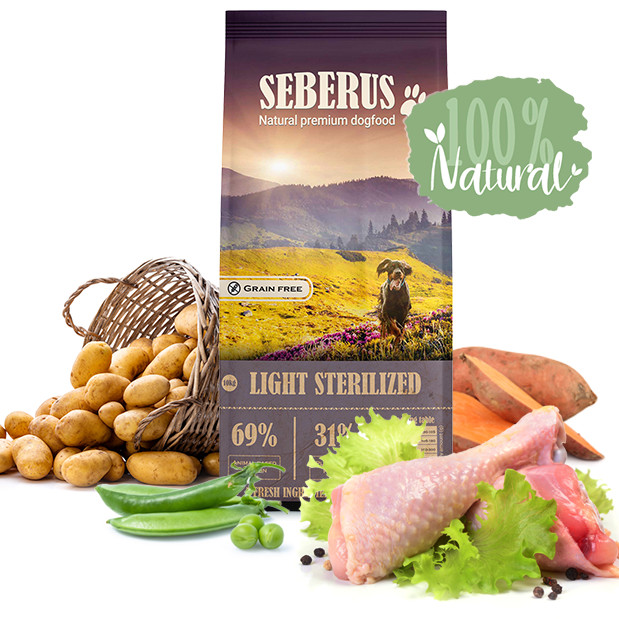 Seberus Sterilised / Light hondenvoer 