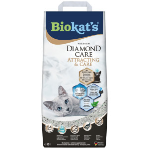 Biokat's Diamond Care Attracting & Care kattenbakvulling 10 liter
