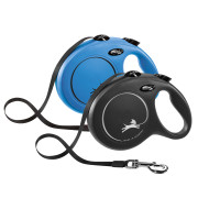 Flexi New Classic L Tape rollijn 8 meter Blauw