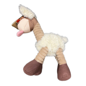 Shappo schaap bruin hondenspeelgoed Per stuk