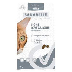 Sanabelle Light Low Calorie kattenvoer 2 x 2 kg