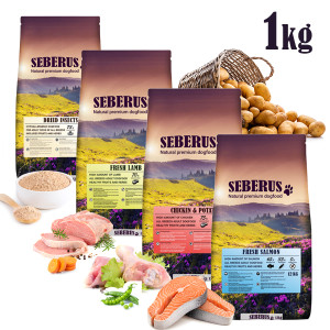 Seberus Fresh Chicken - natuurlijk graanvrij hondenvoer 1 kg