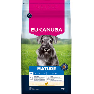 Eukanuba Mature Small kip hondenvoer 3 kg afbeelding