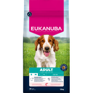 Afbeelding Eukanuba Adult Small Medium zalm & gerst hondenvoer 2,5 kg door Brekz.nl