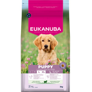 Eukanuba Puppy Large met lam en rijst hondenvoer 12 kg afbeelding