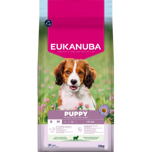 Eukanuba Puppy Small Medium lam & rijst hondenvoer 2,5 kg