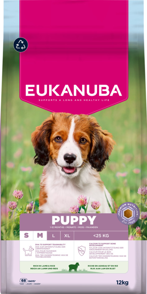 Eukanuba Premium Voeding Puppy Groot & Reuzen ras Kip ▻ Pak je voordeel vandaag nog