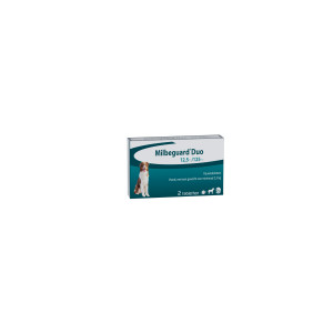 Milbeguard (Milbactor) Duo 12,5/125 mg ontworming hond 2 tabletten