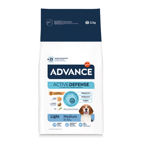 Advance Advance Adult Medium Light met kip hondenvoer 12 kg
