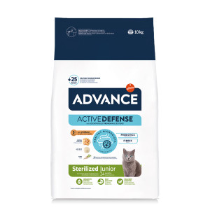 Advance Junior Sterilized High Protein kattenvoer 10 kg afbeelding