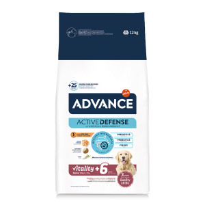 Advance Maxi Senior met kip en rijst hondenvoer 2 x 12 kg afbeelding