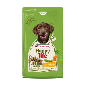 Happy Life Junior Kip - Hondenvoer - 10 kg