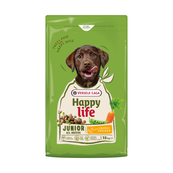 Happy Life Happy Life Junior met kip hondenvoer 7,5 kg