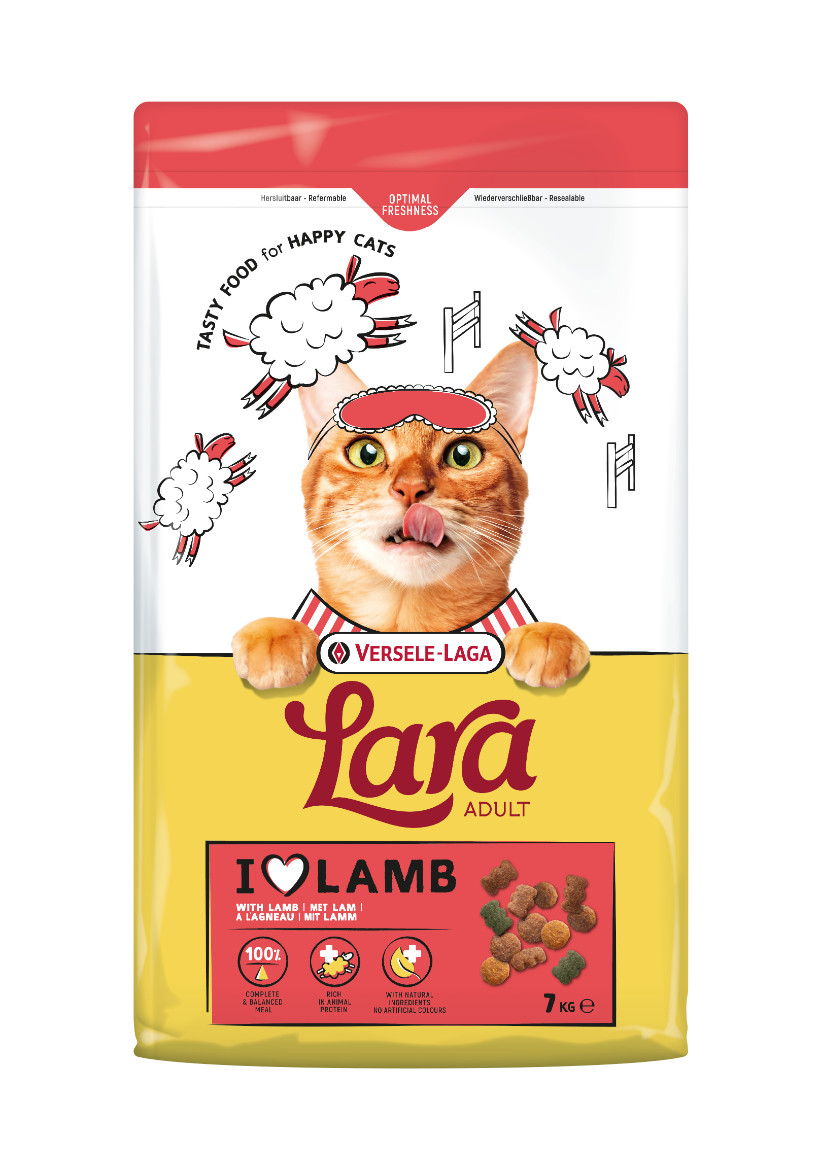 Versele-Laga Lara Adult met lam kattenvoer
