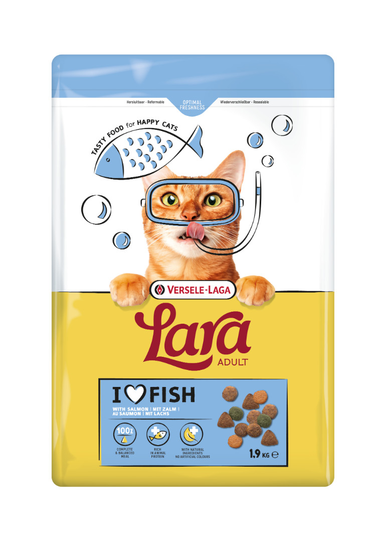 Versele-Laga Lara Adult met zalm kattenvoer