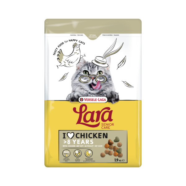 Versele-Laga Versele-Laga Lara Senior Care kip kattenvoer 1,9 kg
