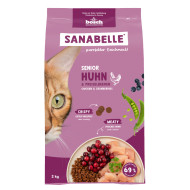 Sanabelle Senior met kip en cranberries kattenvoer 2 kg