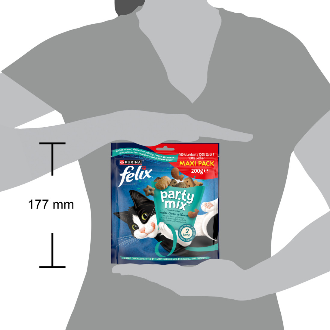 Felix Party Mix Seaside 200 gr kattensnoep