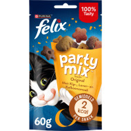 Felix Party Mix Original kattensnoep 60 gram 8 x 60 g