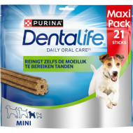 Purina DentaLife Daily Oral Care Mini hondensnacks (maxipack) 10 x 21 sticks
