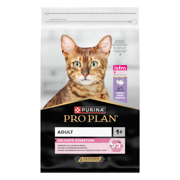 Pro Plan Pro Plan Adult Delicate Digestion met kalkoen kattenvoer 10 kg