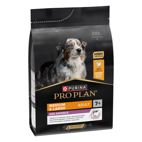 Pro Plan Pro Plan Medium & Large Adult 7+ Age Defence met kip hondenvoer 14 kg
