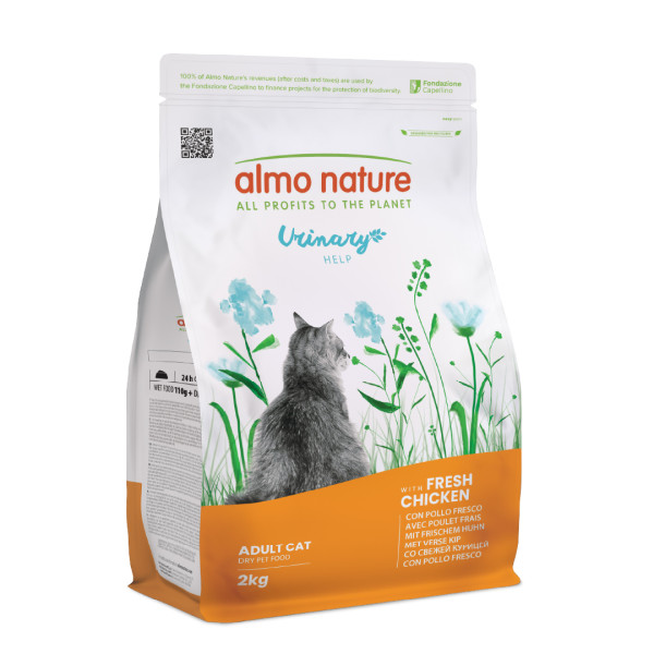 Almo Nature Almo Nature Urinary Help kip kattenvoer 2 x 2 kg