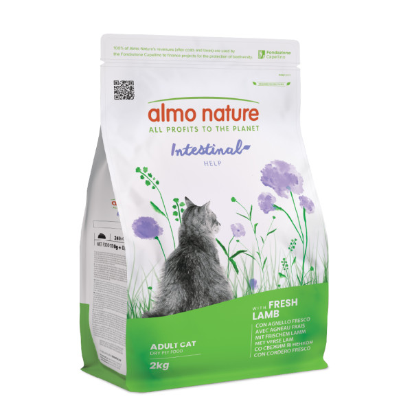 Almo Nature Almo Nature Intestinal Help lam kattenvoer 2 x 2 kg