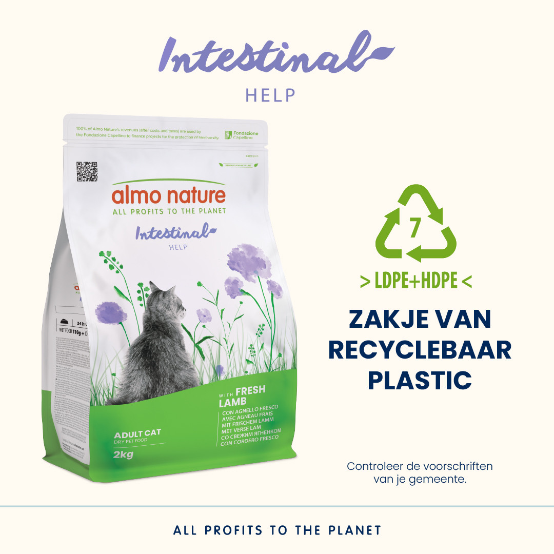 Almo Nature Intestinal Help lam kattenvoer
