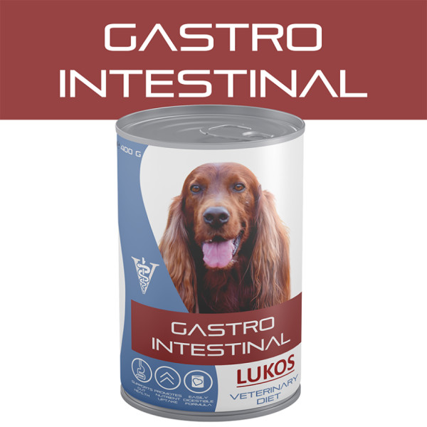 Lukos Lukos Veterinary Diet Gastrointestinal natvoer hond 6 x 400 g