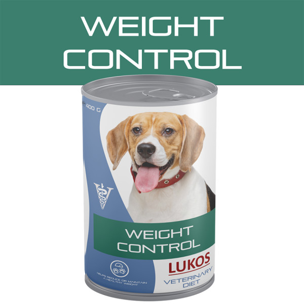 Lukos Lukos Veterinary Diet Weight Control natvoer hond 6 x 400 g