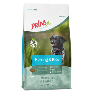 Prins Procare Adult Hypoallergeen Haring&Rijst - Hondenvoer - 12 kg