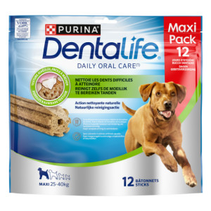 Purina DentaLife Daily Oral Care Large hondensnack (maxipack) 10 x 12 sticks afbeelding