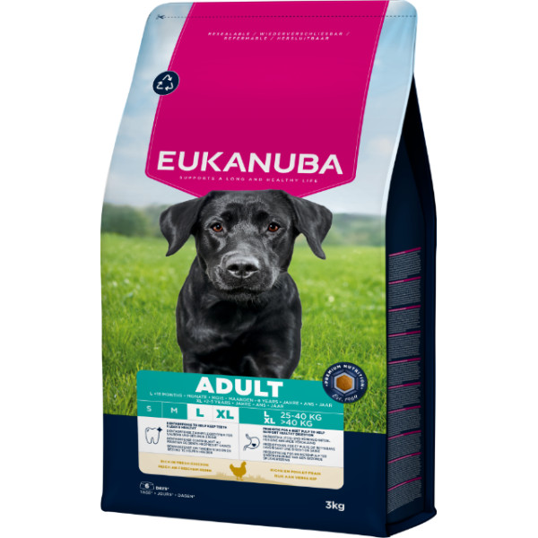 Eukanuba Eukanuba Adult Large kip hondenvoer 15 + 3 kg