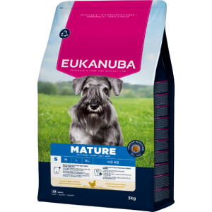 Eukanuba Mature Small kip hondenvoer 3 kg