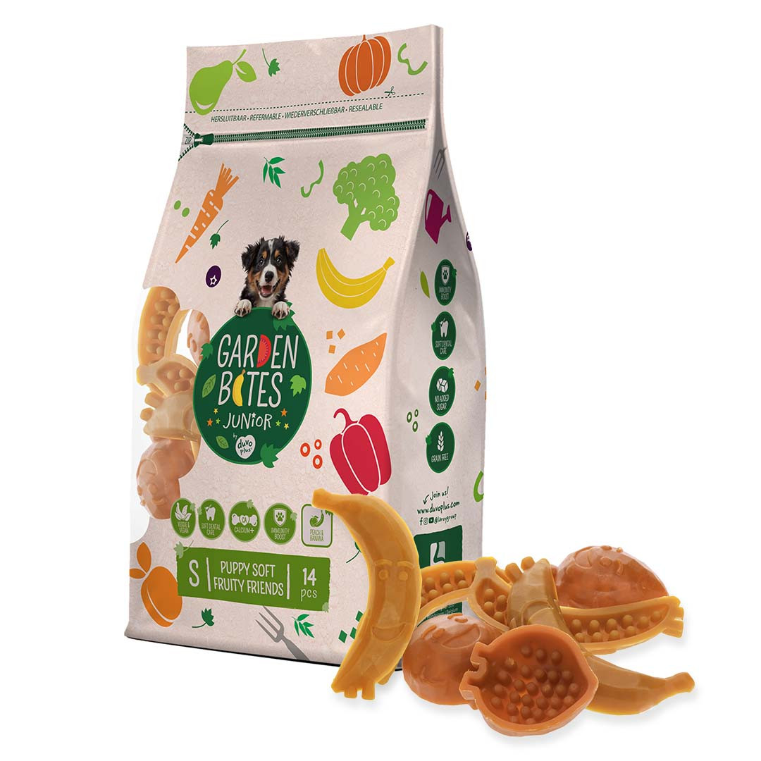 Garden Bites Puppy Soft Fruity Friends hondensnack