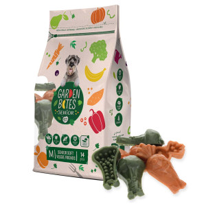 Garden Bites Senior Soft Veggie Friends hondensnack M