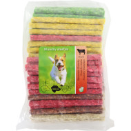Munchy runderhuid staafjes mix hondensnack 3 x 100 staafjes
